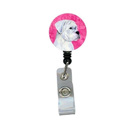 Boxer Retractable Badge Reel Or Id Holder With Clip